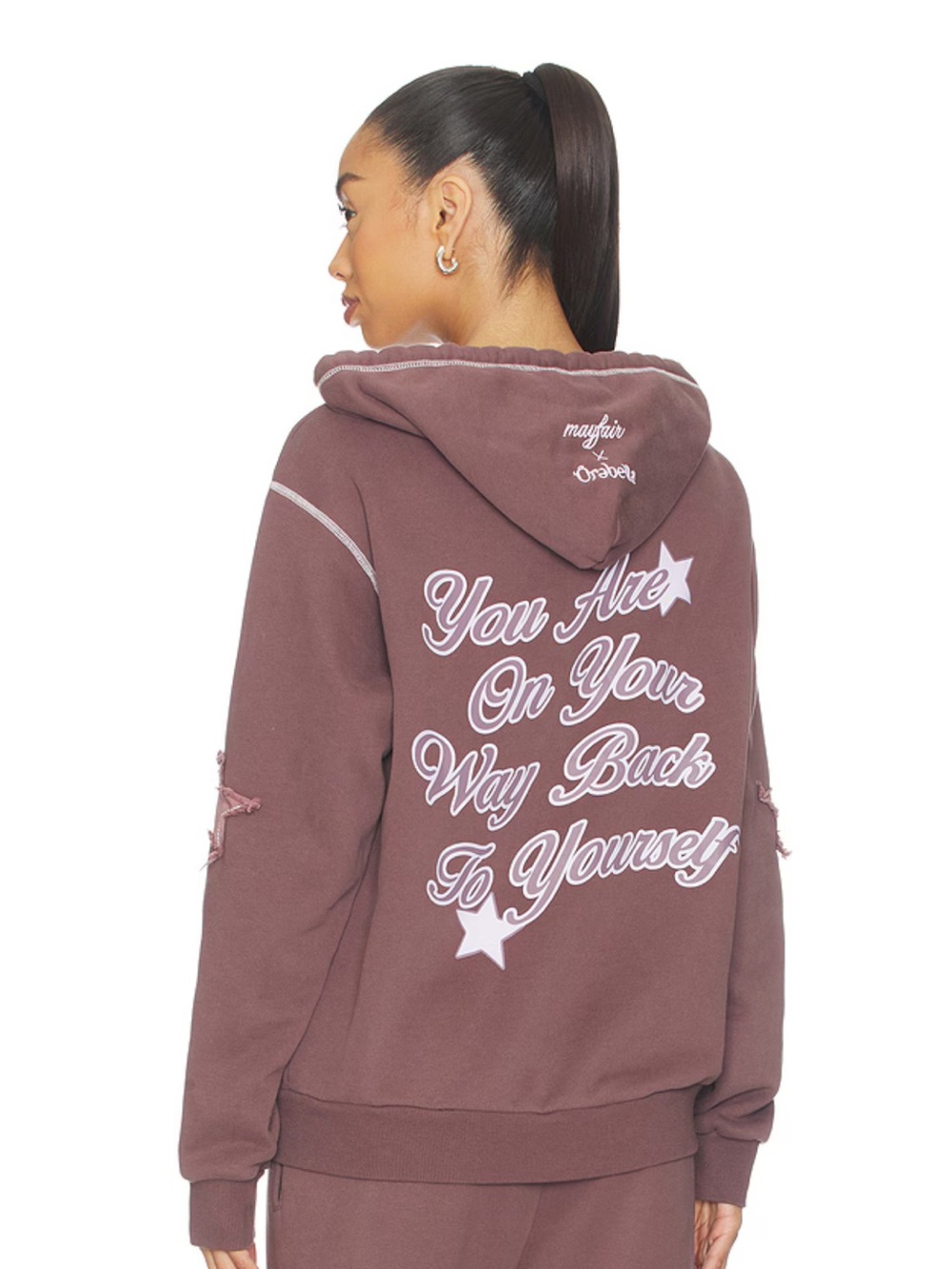 The Mayfair Group Bella Hadid x Mayfair On Your Way Back To YourselfHoodie xs